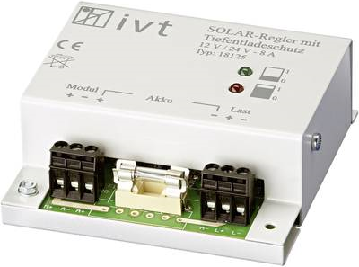 Ivt Solar-Laderegler 12/24 V/8 A