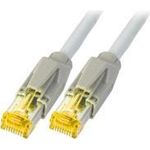 EFB-Elektronik RJ45 Patchkabel Cat.6A S/FTP LSZH Dätwyler 7702 TM31 grau 15m Hersteller: EFB Elektronik (K8580GR.15)