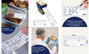 AVERY Proben-Etiketten, mit Tagesfeldern, 98 x 40 mm, weiß abgerundete Ecken, handbeschriftbar, mit vorgedruckten - 1 Stück (ETITEMOIN.DE)