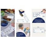 AVERY Proben-Etiketten, mit Tagesfeldern, 98 x 40 mm, weiß abgerundete Ecken, handbeschriftbar, mit vorgedruckten - 1 Stück (ETITEMOIN.DE)