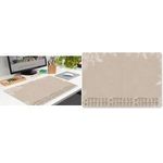 sigel Papier-Schreibunterlage "Natural Eucalyptus" 595 x 410 mm, ca. DIN A2, 30 Blatt, 80 g/qm, geleimt, - 1 Stück (H6316)