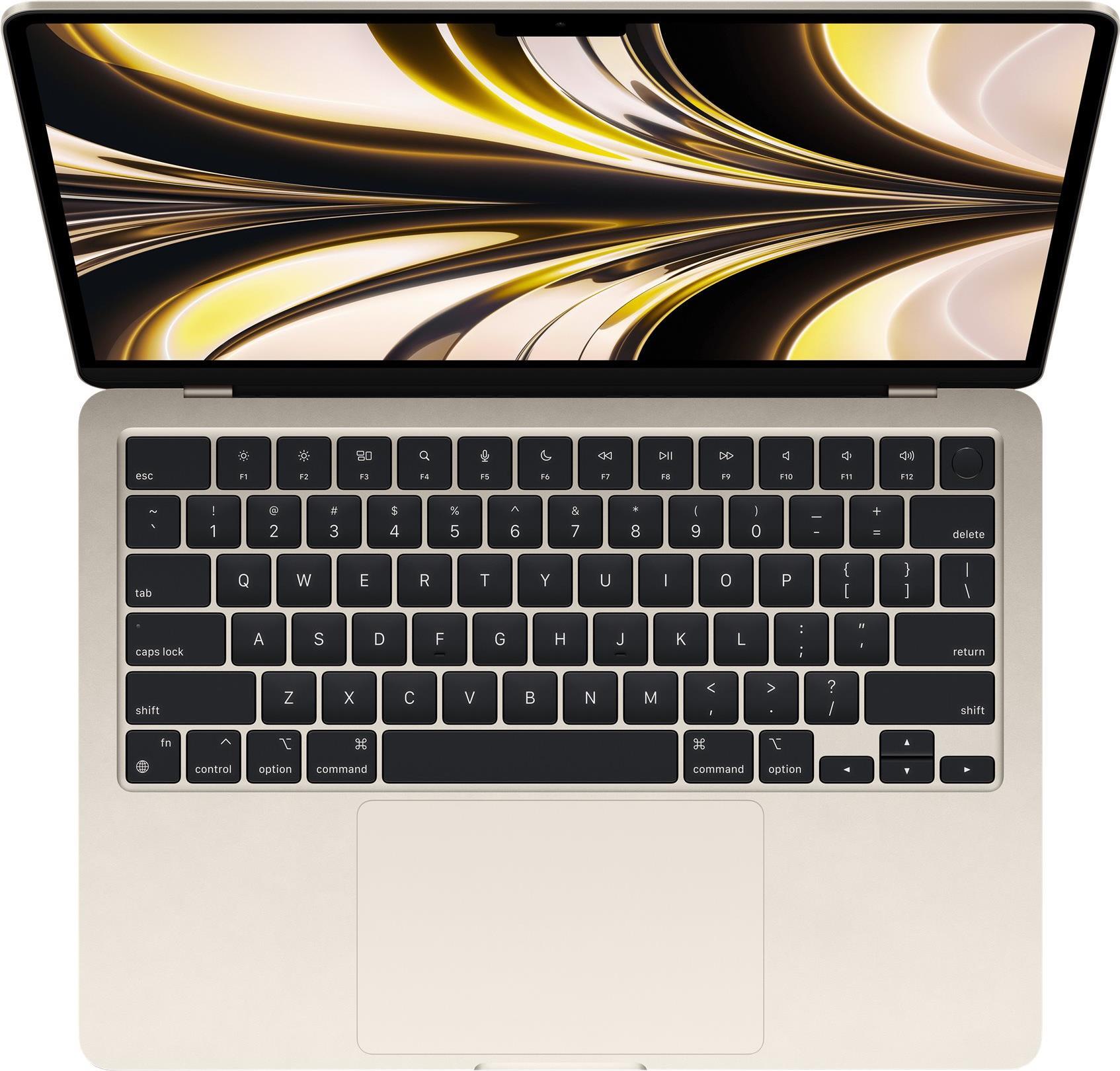 APPLE MacBook Air Z15Y 34,46cm 13.6" Apple M2 8C CPU/8C GPU/16C N.E. 16GB 256GB SSD 30W USB-C DE - Polarstern (MLY13D/A-Z08539590)
