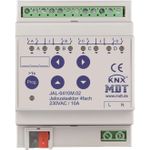 MDT JAL-0410M.02 Jalousieaktor 4fach 4TE REG 10A 230VAC m.Fahrzeitmessung (JAL-0410M.02)