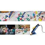 Rapid Heißklebestift EG Pen, blau/gelb/schwarz stiftförmige Klebepistole, Aufheizzeit: 60 Sekunden, - 1 Stück (5001704)