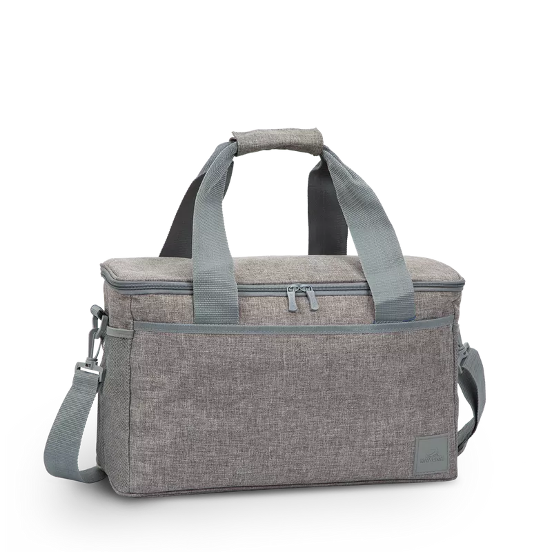 Rivacase 5726 Thermotasche Grau 23 l (5726  COOLER BAG, 23L) (geöffnet)