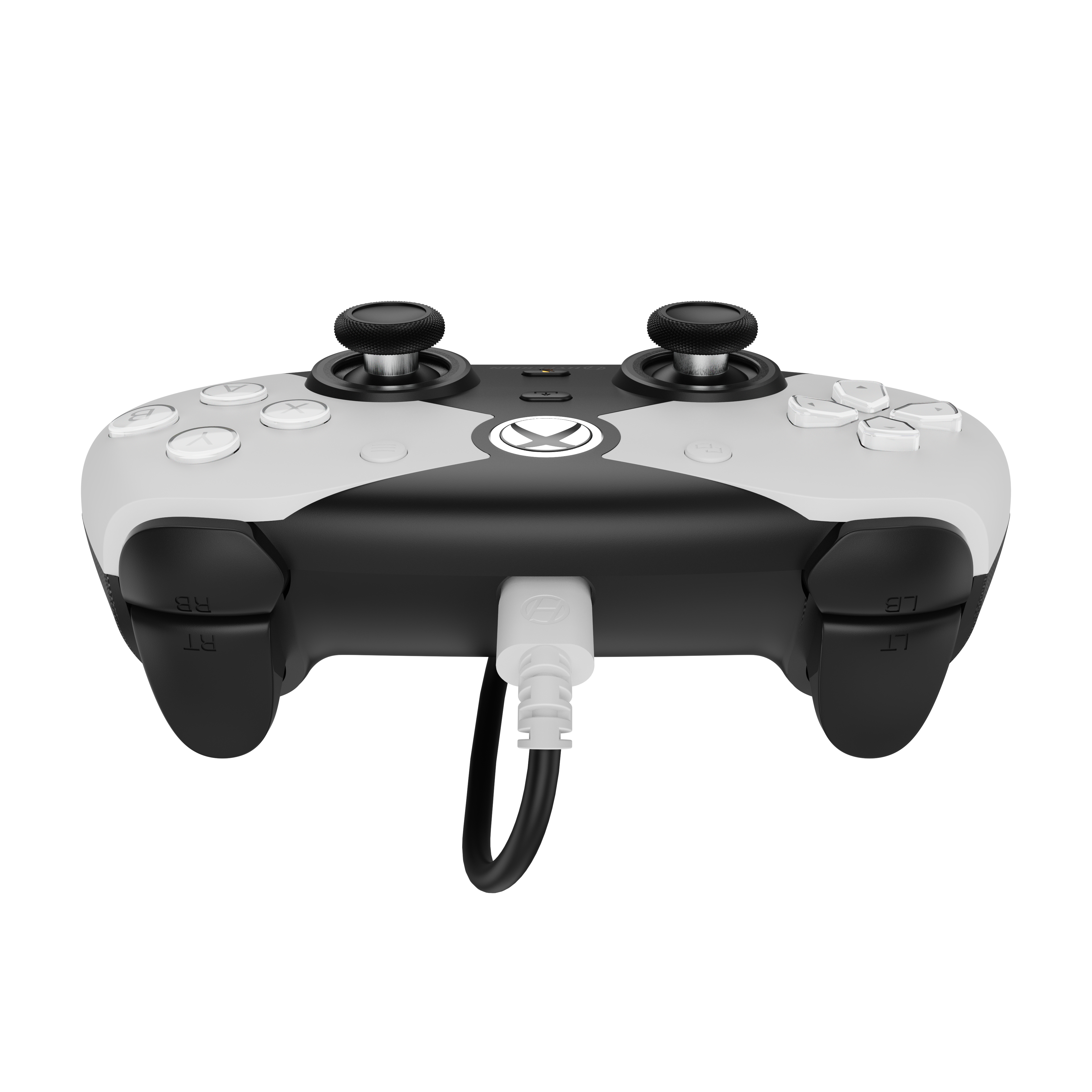 Hyperkin DuchesS kabelgebundener Gamepad-Controller USB für Xbox Series X|S, Xbox One und PC Weiß, Schwarz