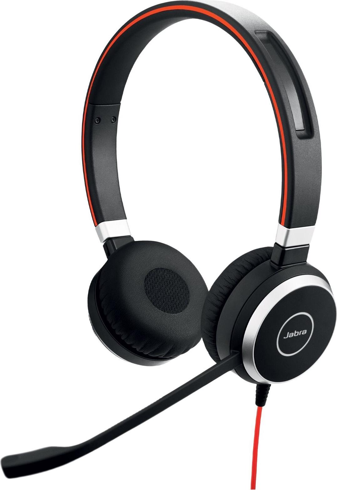 Jabra Evolve 40 UC Stereo On-Ear Headset Schwarz