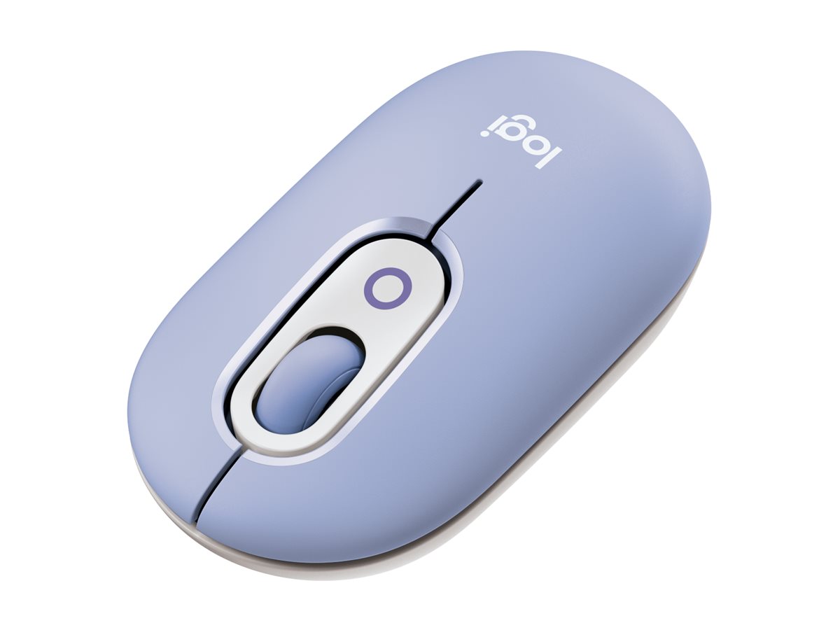 Logitech POP Mouse - Kabellose Maus - Bluetooth 5.1 LE - Lilac