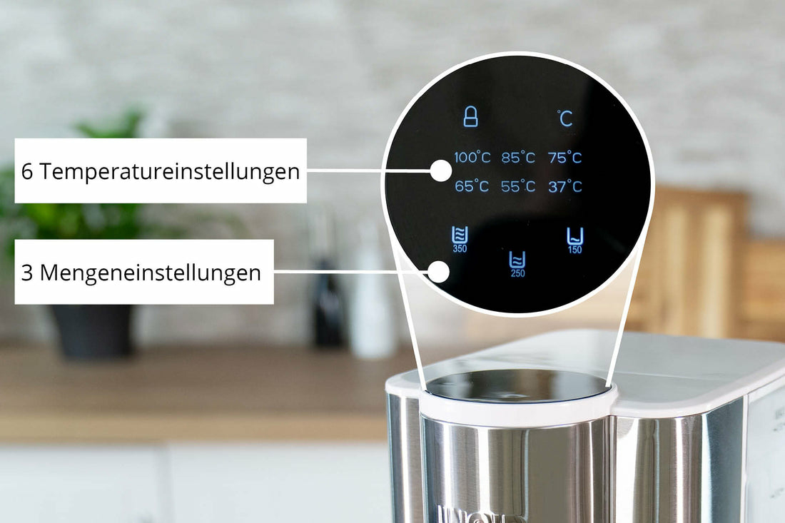 Unold Ava 18610 Express Heißwasserbereiter 2,5 l 2600 W Silber, Weiß