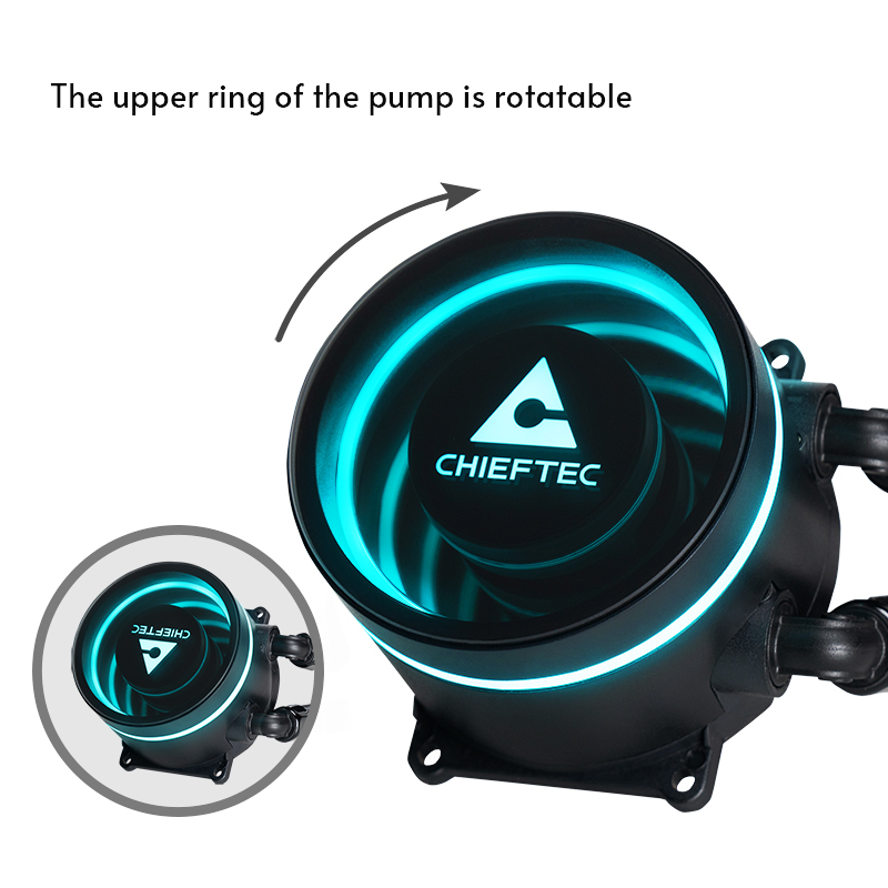 Chieftec Iceberg 360 RGB Prozessor-Flüssigkeitskühlsystem