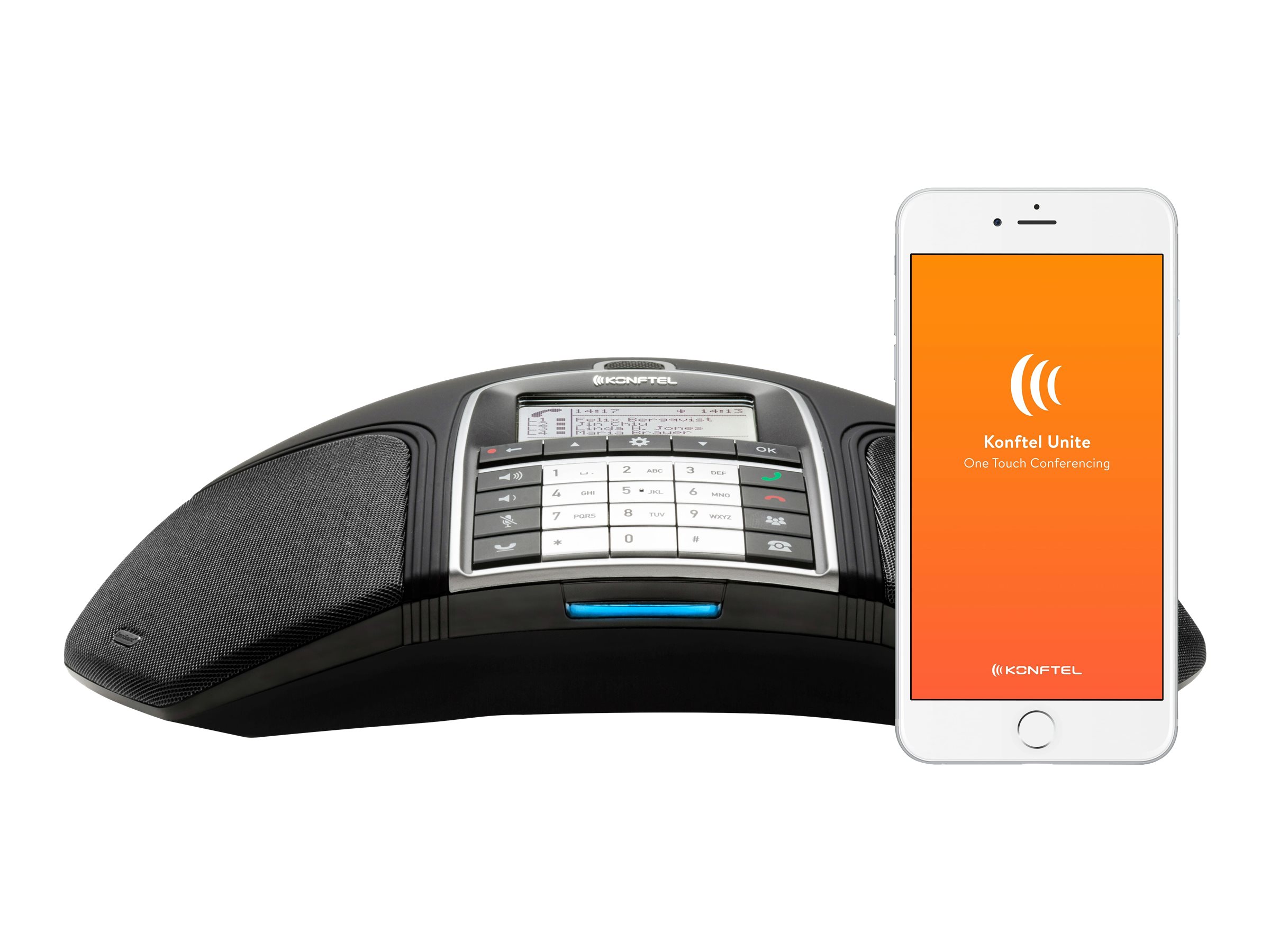 Konftel 300IPx VoIP-Konferenztelefon Liquorice Black