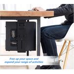 Techly ICA-CS 66 PC-Halterung PC-Halterung unter dem Schreibtisch Schwarz (ICA-CS-66)