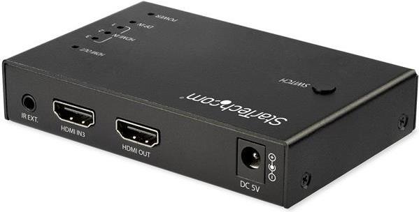 StarTech.com 4 Port HDMI Video Switch (VS421HDDP)