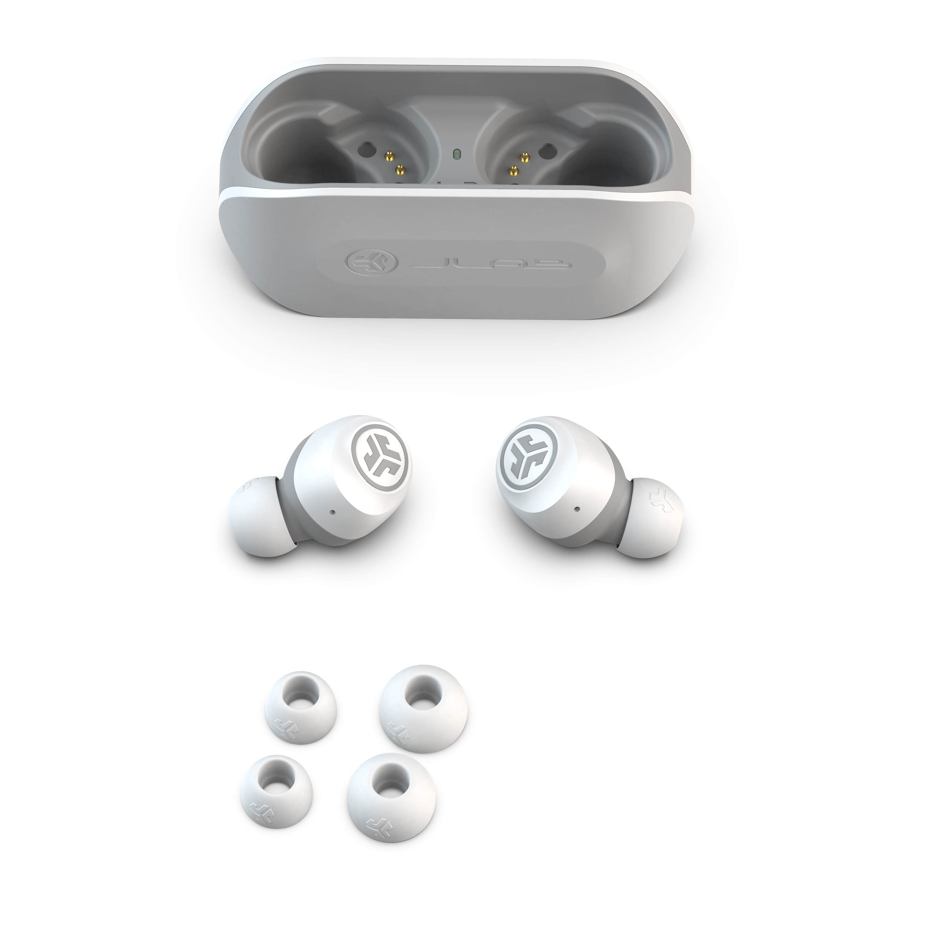 JLab Audio Go Air True Wireless Earbuds Grau, Weiß