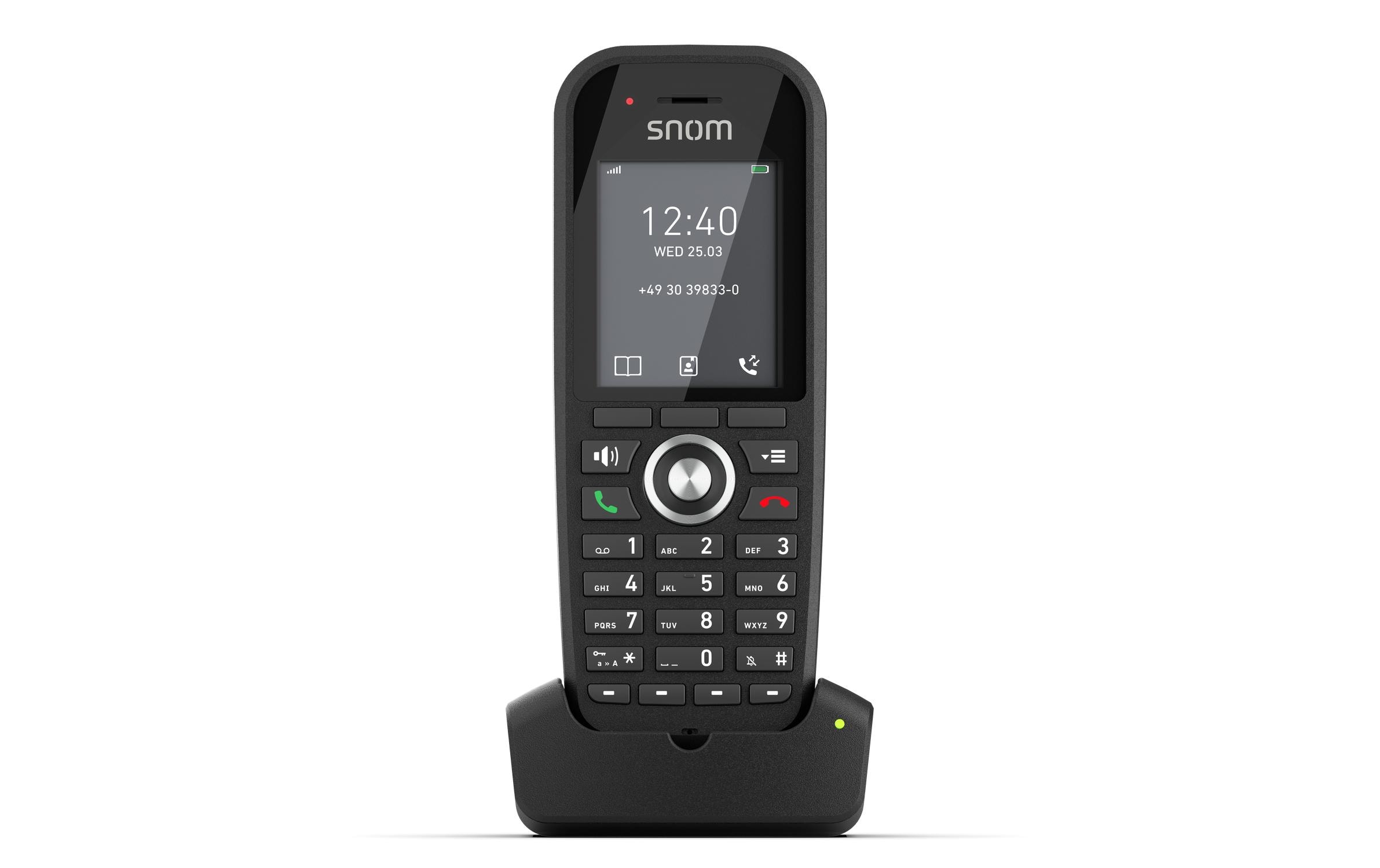 Snom M430 DECT-Bundle Schwarz, Weiß