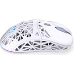 ENDORFY LIV Wireless Gaming-Maus Onyx White, Bluetooth/2.4GHz, 12000 DPI