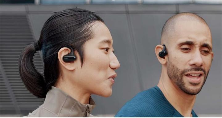 Belkin SoundForm ClearFit Open-Ear True Wireless Kopfhörer Schwarz