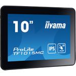 iiyama ProLite TF1015MC-B3, 25,7cm (10,1''), Projected Capacitive, 10 TP, USB, Ethernet, Kit (USB), schwarz Touchmonitor (open-frame, 16:10), Bildschirmdiagonale: 25,7 cm (10,1''), Projected Capacitive, Multi Touch (10 Punkte), Auflösung: 1280x800 Pixel, VESA Mount (100x100 mm), Reaktionszeit: 29ms, Helligkeit 500cd, Blickwinkel 178/178°(H/V), Kontrast: 800:1, USB, Ethernet, Audio, VGA, Display-Port, HDMI, inkl.: Kabel (USB, HDMI, Display Port), Netzteil, Netzkabel, QSG, IP65, Farbe: schwarz (TF1015MC-B3) (geöffnet)