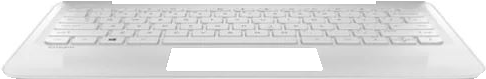 HP 910459-071 Notebook-Ersatzteil Gehäuse-Unterteil+Tastatur (910459-071)
