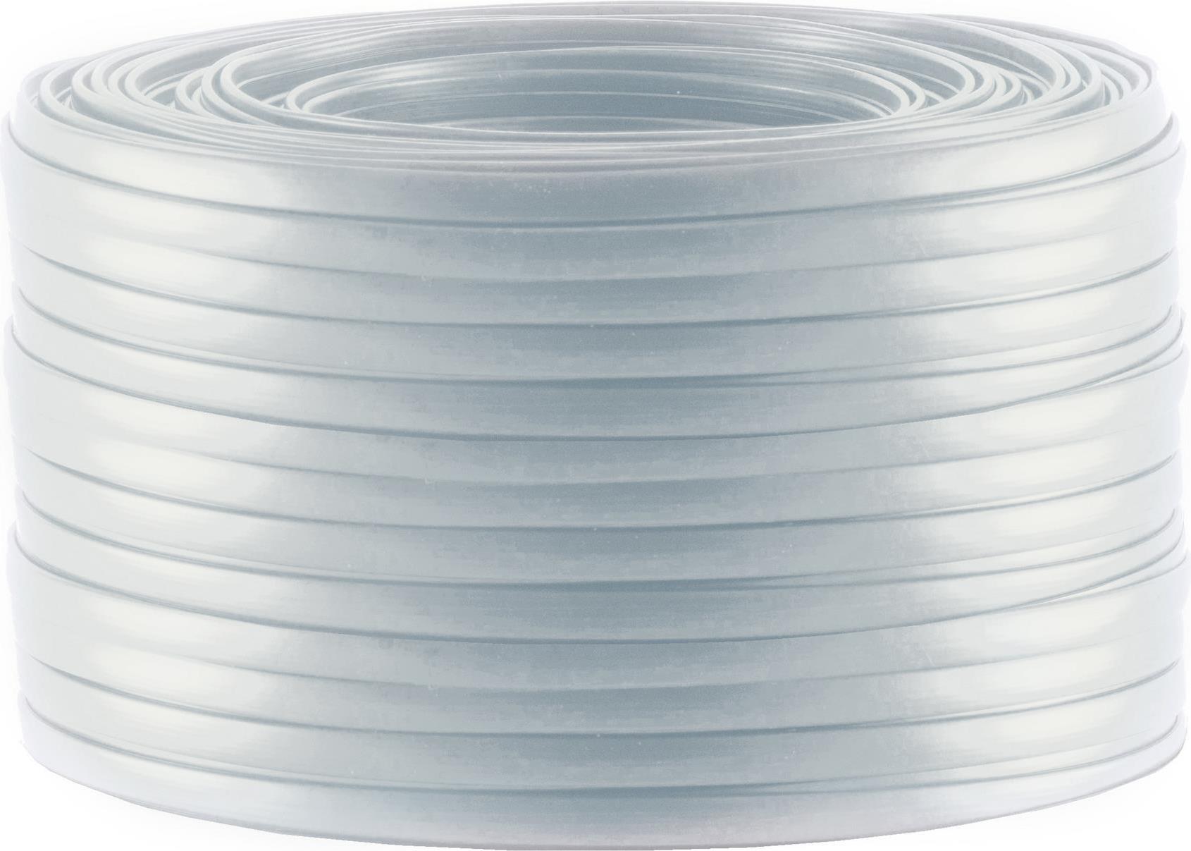 S/CONN maximum connectivity Telefonkabel 6-adrig, flach, schwarz, 50,0m (76107-50)