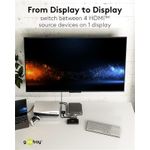 Goobay HDMI™-Umschaltbox 4 auf 1 mit Audio-Ausgang (58490)
