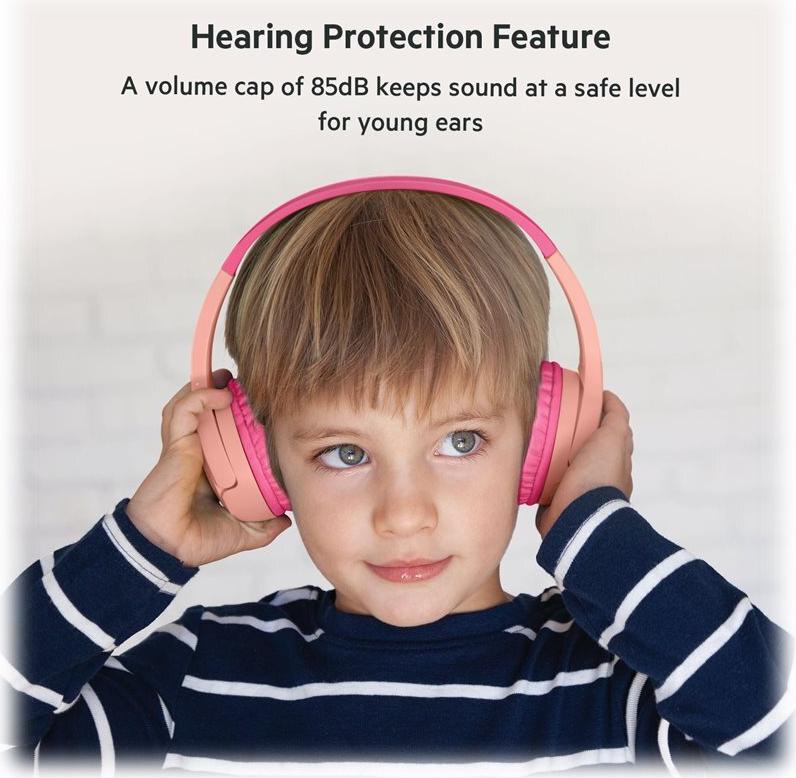 Belkin SoundForm kabelgeb.On-Ear Kopfhörer f.Kinder,pk.AUD010hqPK (AUD010HQPK)