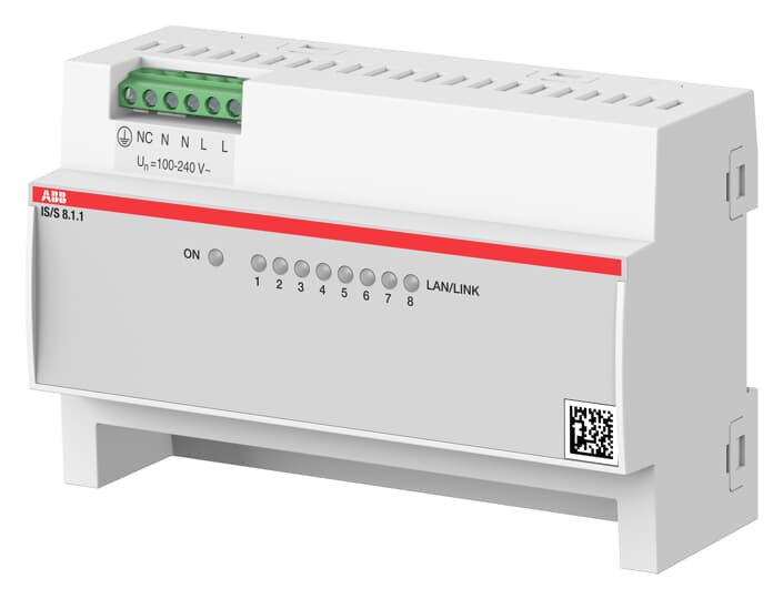 ABB IS/S8.1.1 8-Port Fast Ethernet Switch Hutschiene