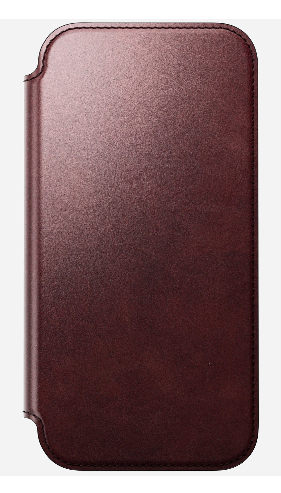 Nomad Modern Leather Folio Schutzhülle iPhone 17 Pro Max 6,3" Burgund