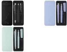 FABER-CASTELL Schreibset Poly Ball Pen schwarz (241050)