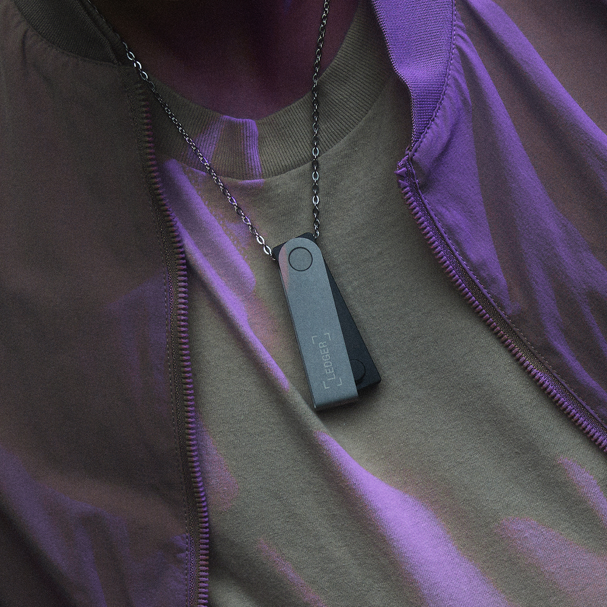 Ledger Nano X Hardware Wallet Bluetooth USB-C Schwarz, Silber