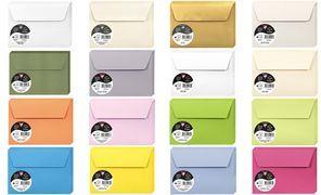 Pollen by Clairefontaine Briefumschlag C6, naturweiß 120 g/qm, Maße: 114 x 162 mm, pH-neutrales Papier, säurefrei - 1 Stück (56020C)