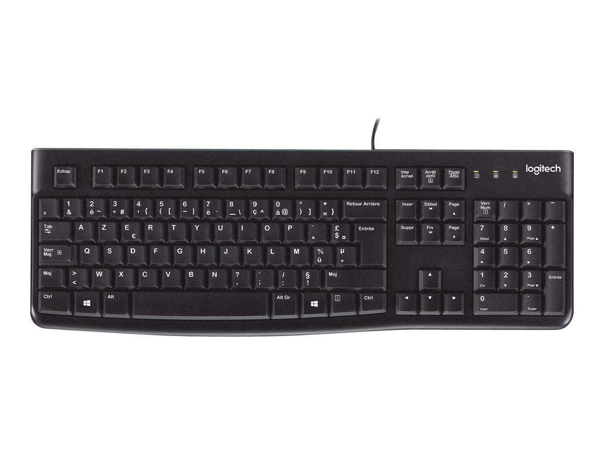 Logitech K120 kabelgebundene Tastatur USB QWERTY Spanisch Schwarz