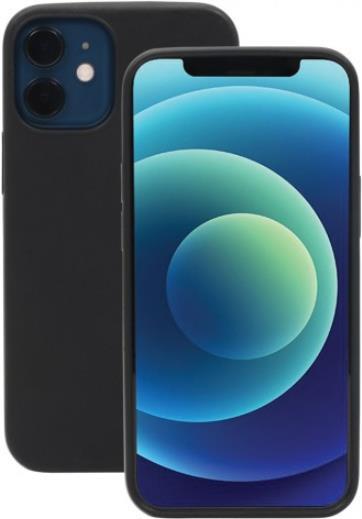 Mobilis T-Series - Hintere Abdeckung für Mobiltelefon - Schwarz - für Apple iPhone 12 mini (055032)