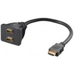 Wentronic A 340 G (HDMI 19pin M/2xHDMI 19pin F) (68784)