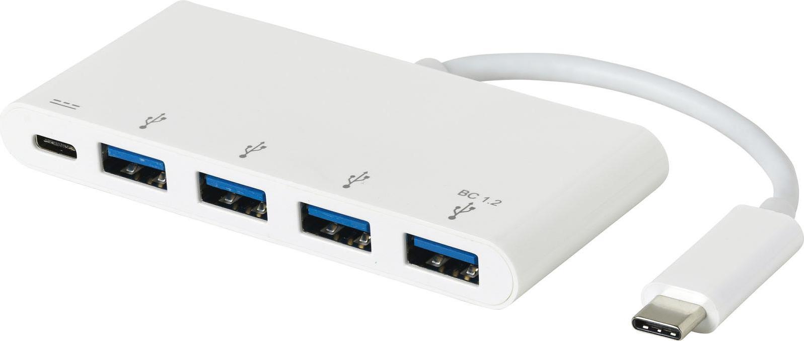 eSTUFF USB-C Charging hub (ES623007WH)