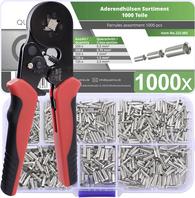 Quadrios 23T034 Aderendhülsen-Sortiment Unisoliert 1 Set (23T034)