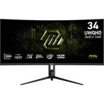 MSI MAG 342CQRFDE E20 34" UWQHD Gaming Monitor gebogen 3440x1440 200 Hz VA-Panel