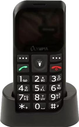 Olympia Mobiltelefon BELLA+ Großtasten schwarz (2264)