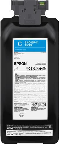 Epson SJIC48P-C INK CARTRIDGE CW C8000E CYAN (C13T55P240)