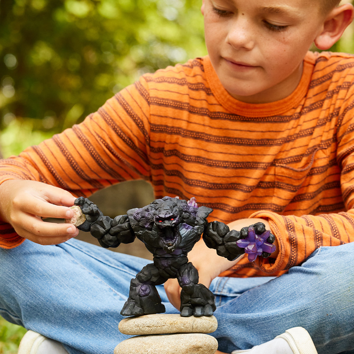 Schleich ELDRADOR CREATURES 70158 Shadow Stone Monster Spielfigur Schwarz Violett