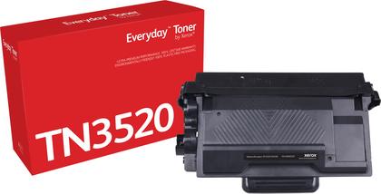 XEROX EVERYDAY BLACK TONER REPLACES BROTHER TN3520 ULTRA HIGH CAPACI (006R05201)