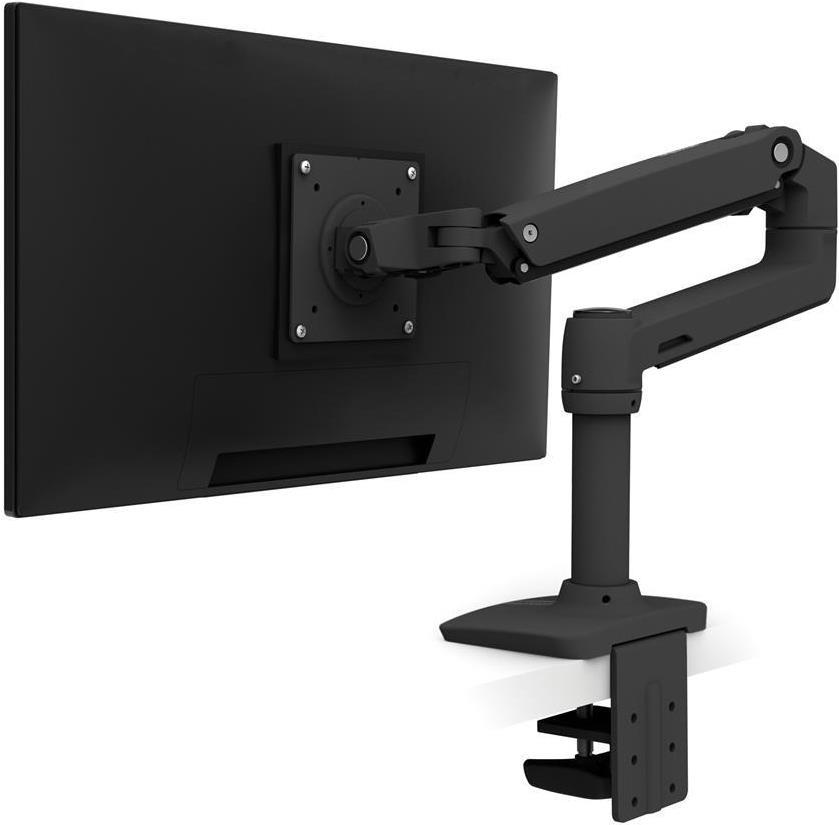 ERGOTRON LX Monitor Arm in Schwarz Monitor Tischhalterung mit patentierter  CF-Technologie für Bildschirme bis 86,40cm 34 und 3,2-11,3 kg, VESA  Standard 45-241-224