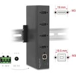 Delock Industrie Hub 4 x USB 2.0 Typ-A (60686)