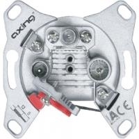 Axing BSD 963-20N R/TV+SAT Grau Steckdose (BSD 963-20)