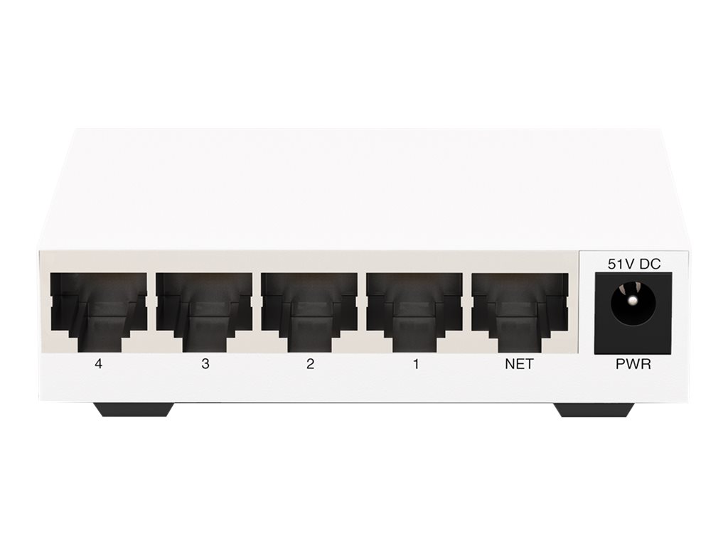 Axis D8004 Unmanaged PoE Switch 4-Port 10/100 Fast Ethernet PoE+ 60 W Weiß