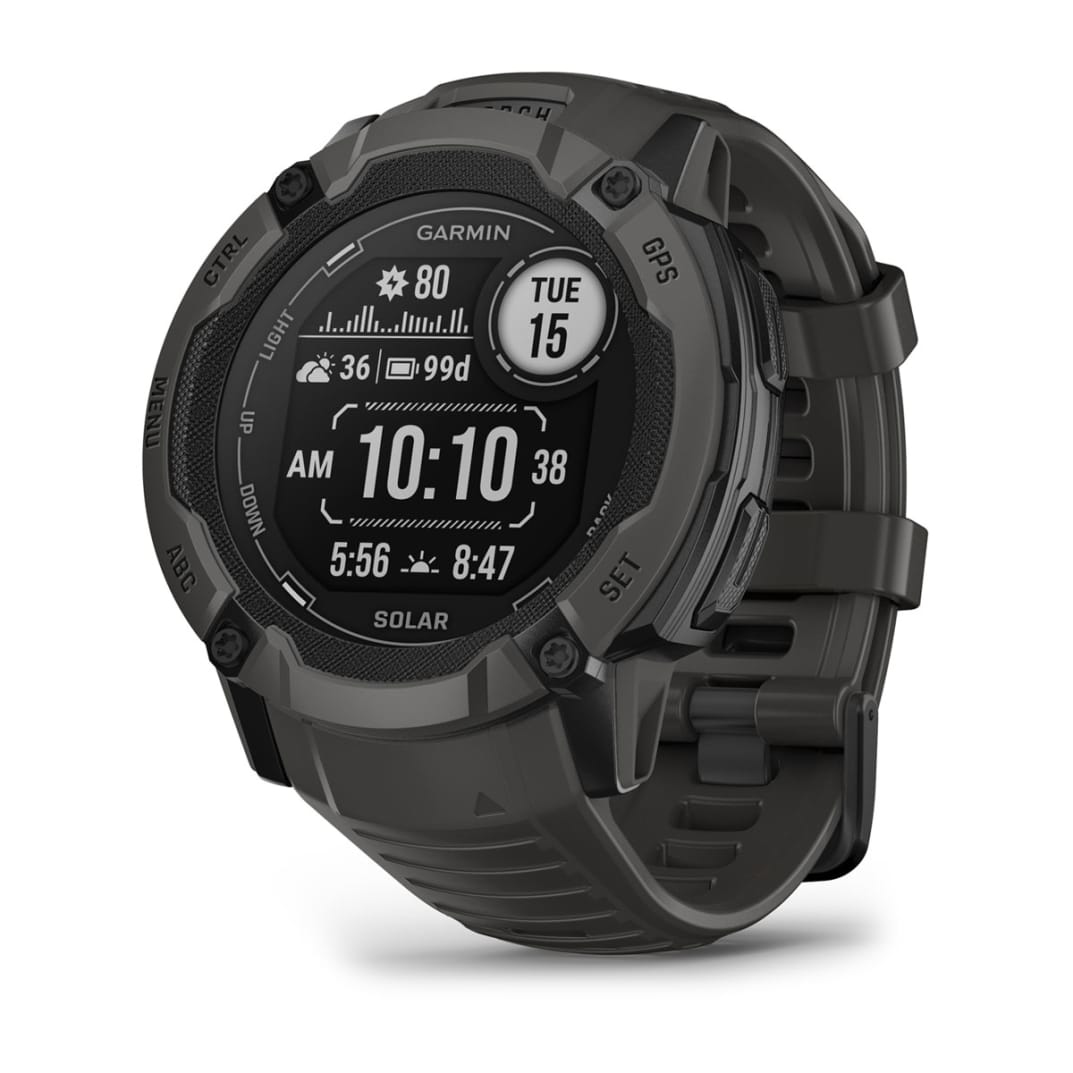 Garmin Instinct 2X Solar 1.1" GPS Smartwatch Graphite