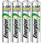 Energizer Accu Recharge Extreme 800 AAA BP4 Wiederaufladbarer Akku Nickel-Metallhydrid (NiMH) (E300624400)