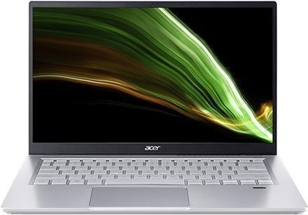 Acer Swift 3 SF314-43 - Ryzen 5 5500U / 2,1 GHz - Win 10 Home 64-Bit - 16GB RAM - 1,024TB SSD - 35,56 cm (14) IPS 1920 x 1080 (Full HD) - Radeon Graphics - Wi-Fi 6 - Reines Silber - kbd: Deutsch (NX.AB1EV.005)