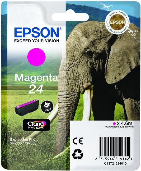 Epson Ink/24 Elephant 4.6ml MG SEC (C13T24234022)