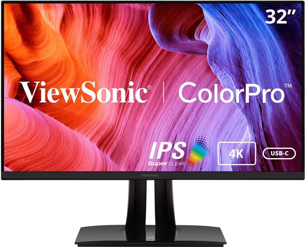 Viewsonic VP56 81,3 cm (32 Zoll) 3840 x 2160 Pixel 4K Ultra HD LED Schwarz [Energieklasse G] (VP3256-4K)